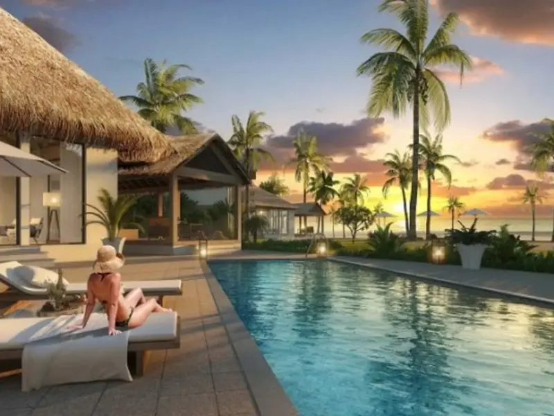 Bể bơi phong cách resort Khu Royal Riverside, Vinhomes Royal Island Vũ Yên, Hải Phòng