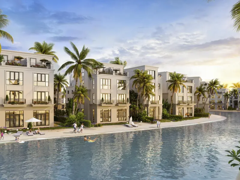 Biệt thự ven hồ cát trắng Khu Hoàng Gia, Vinhomes Royal Island Vũ Yên, Hải Phòng