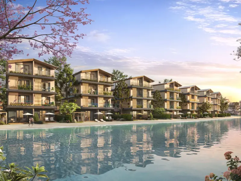 Biệt thự ven hồ mùa hoa anh đào Khu Miyabi, Vinhomes Royal Island Vũ Yên, Hải Phòng