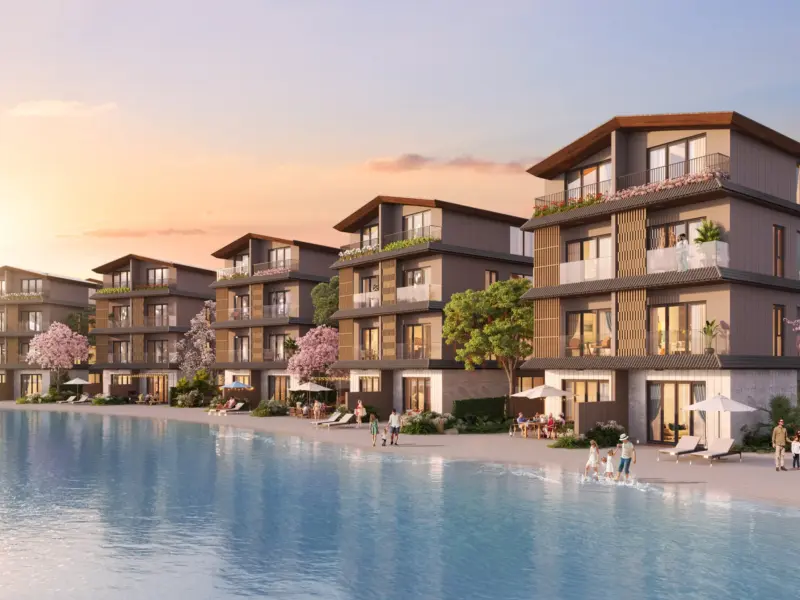 Biệt thự ven hồ Khu Miyabi, Vinhomes Royal Island Vũ Yên, Hải Phòng