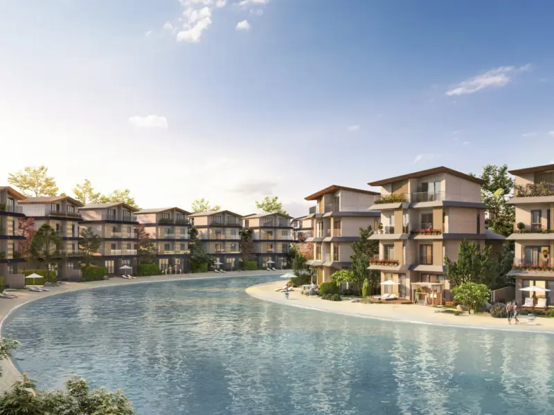 Hồ cảnh quan Khu Miyabi, Vinhomes Royal Island Vũ Yên, Hải Phòng