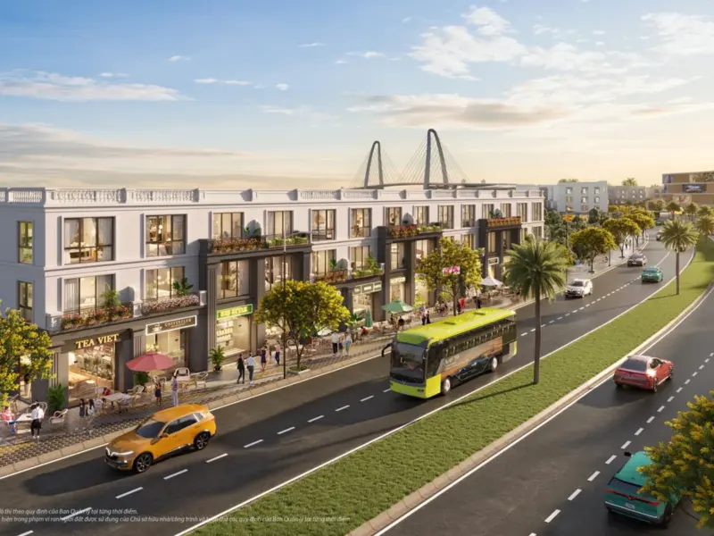 Liền kề, shophouse mặt đại lộ Khu Golf Land, Vinhomes Royal Island Vũ Yên, Hải Phòng