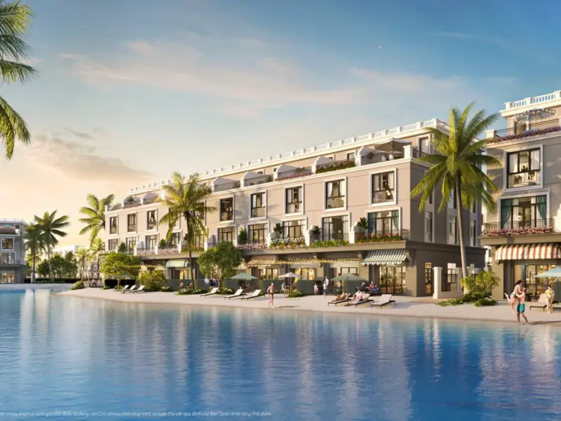 Nhà liền kề, shophouse ven hồ Khu Đảo Vua, Vinhomes Royal Island Vũ Yên, Hải Phòng
