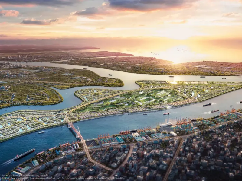 Đảo Vũ Yên giữa sông Cấm và sông Bạch Đằng – Vinhomes Royal Island Vũ Yên, Hải Phòng