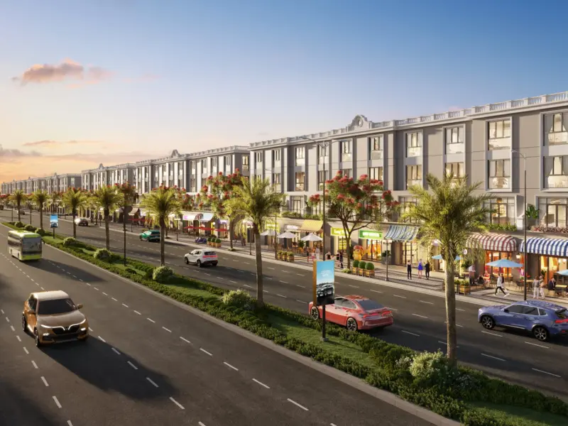 Shophouse mặt đại lộ Khu Đảo Vua, Vinhomes Royal Island Vũ Yên, Hải Phòng