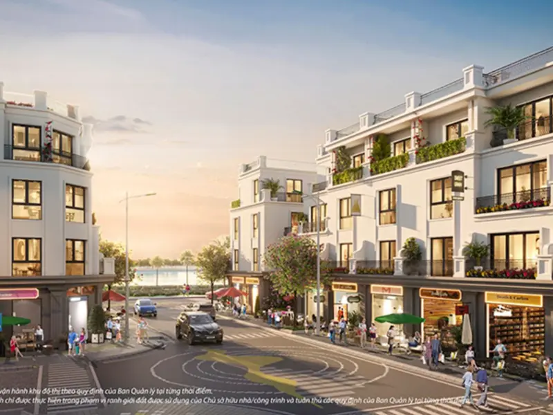 Shophouse Khu Tài Lộc, Vinhomes Royal Island Vũ Yên, Hải Phòng