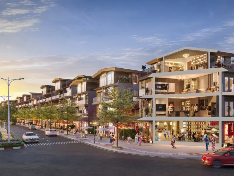 Shophouse nội khu Khu Miyabi, Vinhomes Royal Island Vũ Yên, Hải Phòng